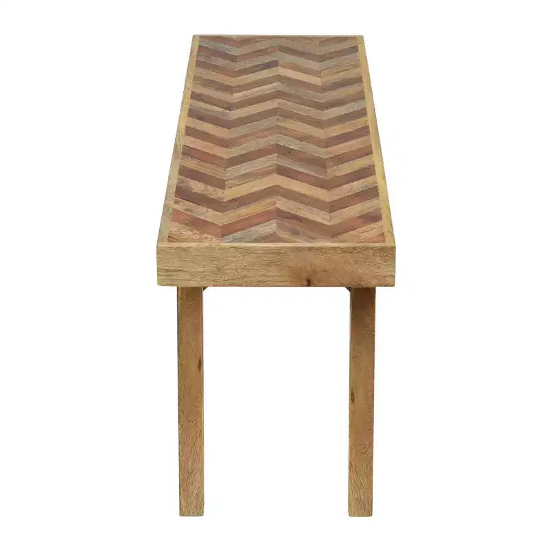 Banc en bois de manguier, Naturel