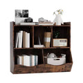 Cubby Shelves with Storage Bins, Toy Organizer and Bookcase for Kids' Room and Playroom