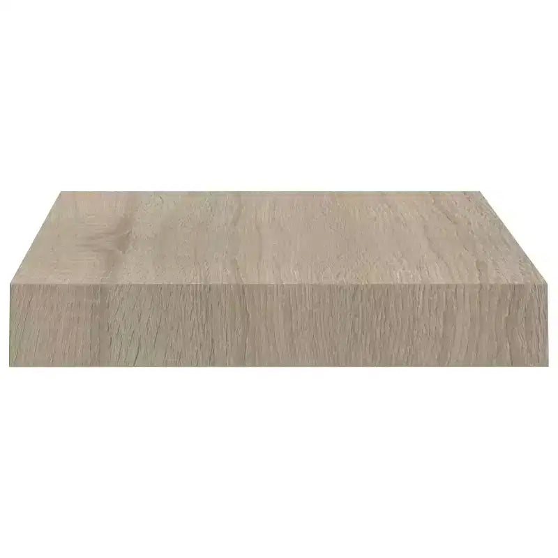Étagère murale 2 pièces Chêne Noyer MDF, Métal 23,1 x 23,6 x 3,8 cm