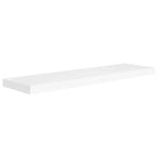 Étagère Murale Blanche Nid d'Abeille MDF 90 x 23,5 x 3,8 cm Fixation Murale