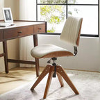Fauteuil de bureau pivotant moderne du milieu du siècle