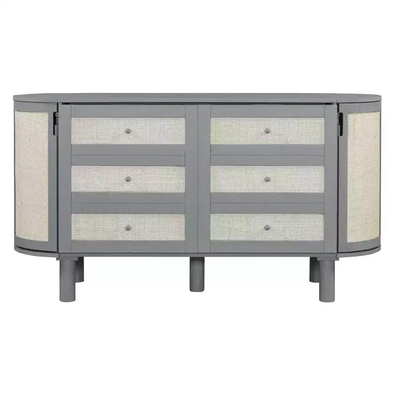 Lit escamotable mural en rotin double/grand lit avec rangement, lit pliant en bois pour chambre d'amis ou bureau