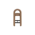 Tabouret haut en cuir végétalien