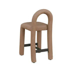 Tabouret haut en cuir végétalien