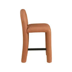 Tabouret haut en cuir végétalien