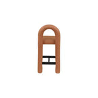 Tabouret haut en cuir végétalien