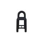 Tabouret haut en cuir végétalien