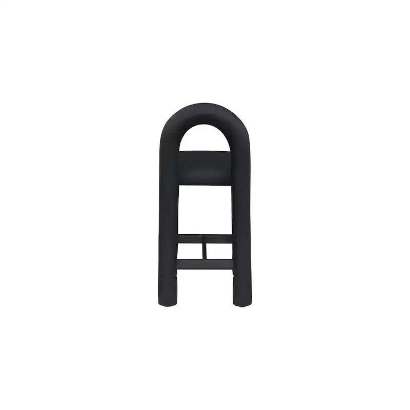 Tabouret haut en cuir végétalien