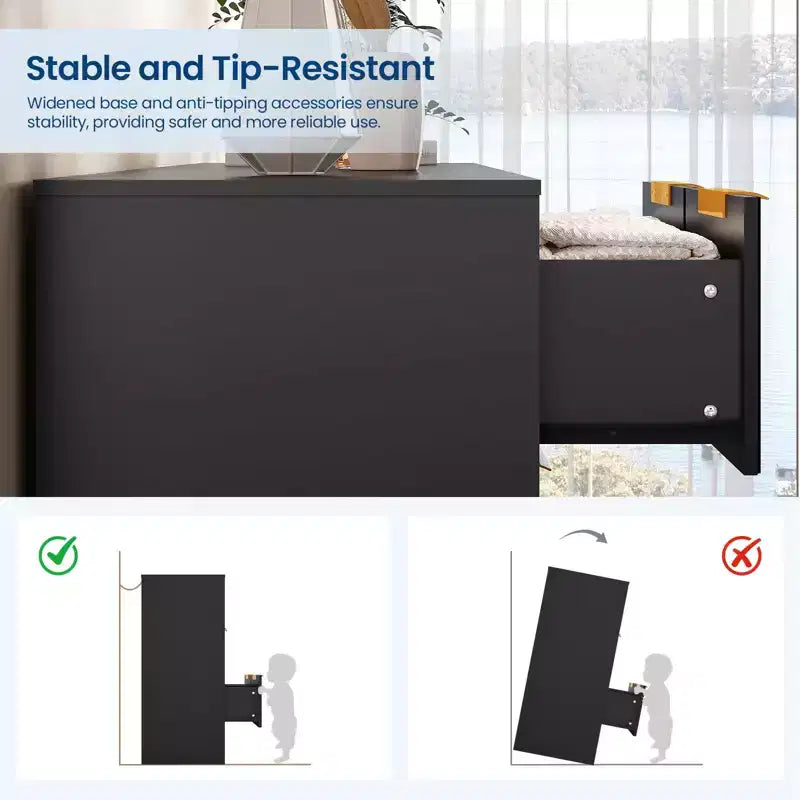 Commode cannelée pour chambre à coucher avec 10 tiroirs, commode moderne de 150 cm de large avec cadre en bois, meuble TV, organisateur de rangement de vêtements en bois