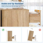 Commode cannelée pour chambre à coucher avec 10 tiroirs, commode moderne de 150 cm de large avec cadre en bois, meuble TV, organisateur de rangement de vêtements en bois