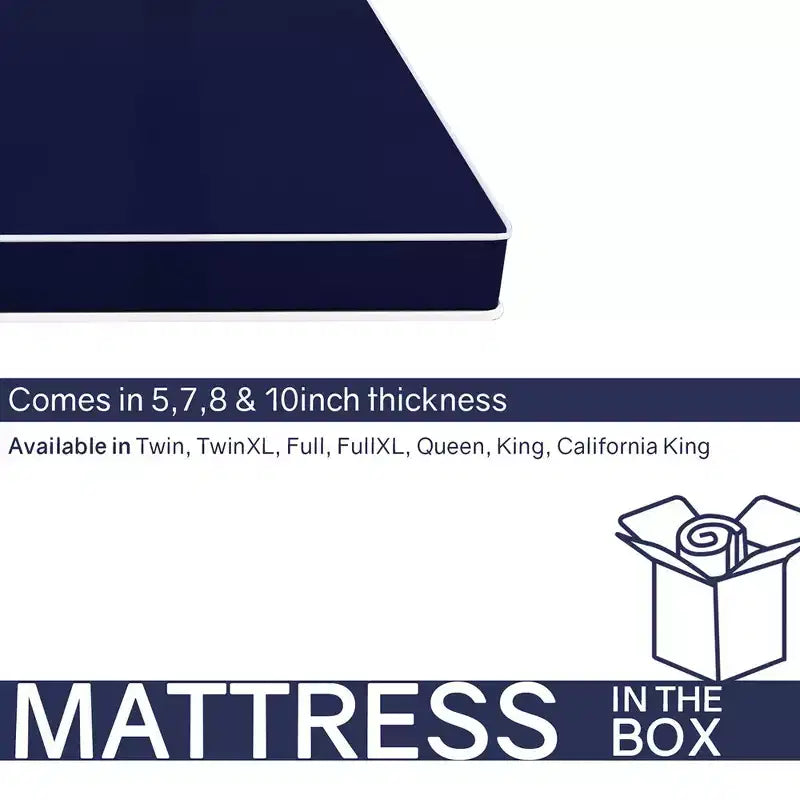 Matelas imperméable double face à plateau fixe, ferme moyen, en vinyle de 5 pouces