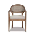 Jennifer Taylor Home Americana Mid-Century Modern Cane Back Dining Chair