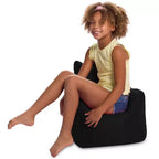 Pouf poire en microsuède de 20 pouces
