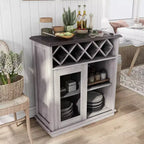 Buffet avec porte coulissante
