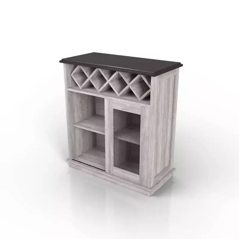 Buffet avec porte coulissante